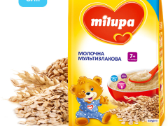 Мілупа каша молочна мультизлакова 210г з 7 міс