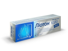 Ліотон 1000 гель туба 30 г