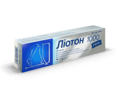 Ліотон 1000 гель туба 50г