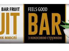 Батончик-мюслі Fruit Bar з кокосовою стружкою 25г