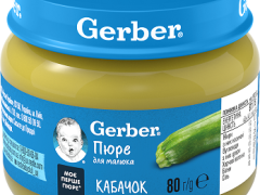 Гербер пюре овочеве кабачок 80г з 6 міс