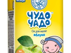 Сік Чудо-Чадо яблучний освітлений 200мл з 4міс
