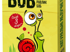 Равлик Боб Цукерки натуральні 30г яблуко