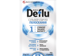 Дефлю Сільвер горло пор д/п р-ну д/полоскання №10