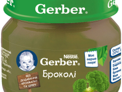 Гербер пюре овочеве броколі 80г з 6міс