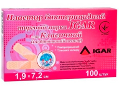 Лейк Бакт 19х72мм "Класичний" тканинна основа  №1