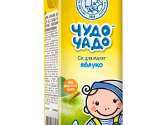 Сік Чудо-Чадо яблучний освітлений 200мл з 4міс